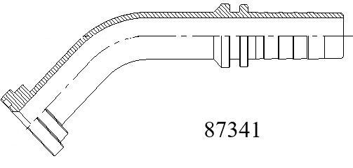 87341 SAE 3000PSI法蘭接頭系列